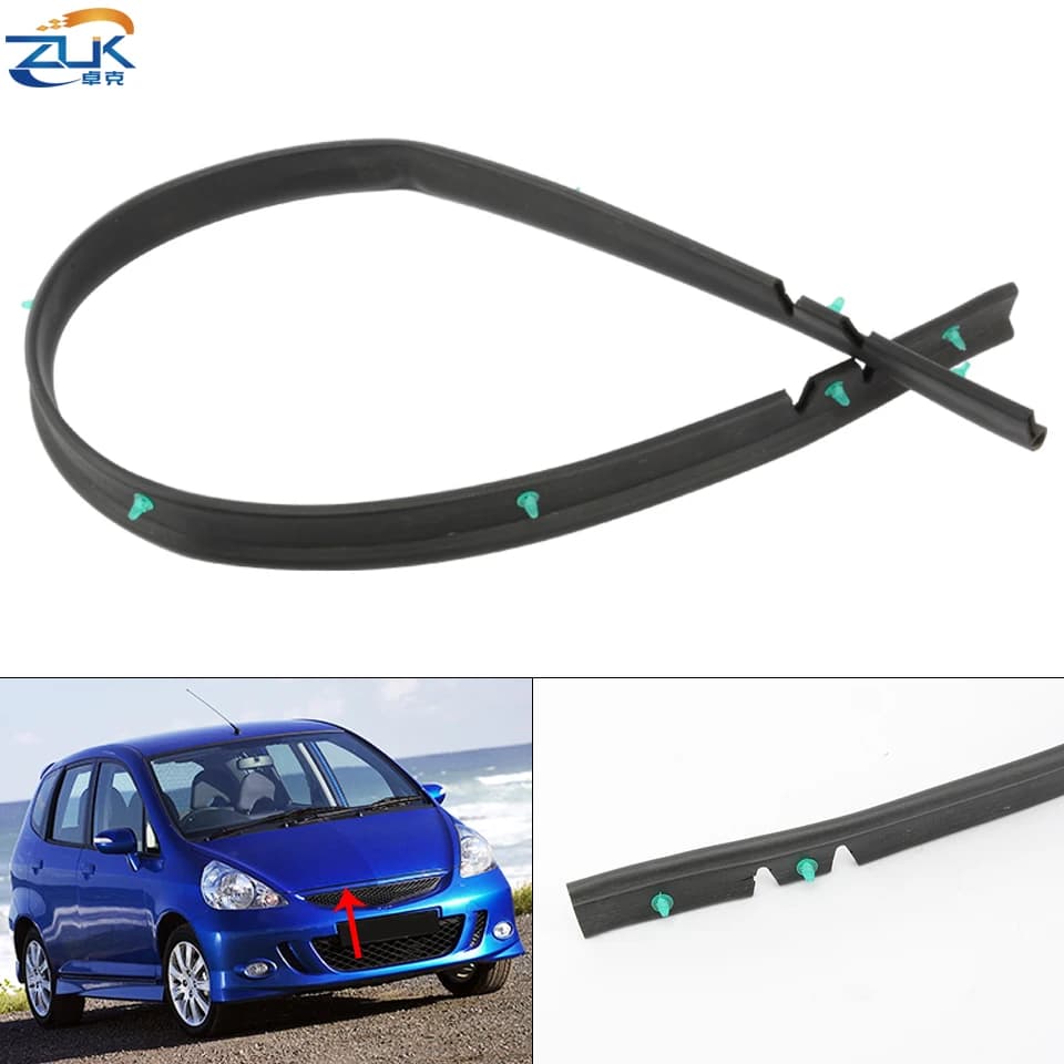 ZUK Car Engine Hood Weatherstrip Rubber Seal Strip For HONDA FIT JAZZ GD1 GD3 Hatchback 2005 2006 2007 2008 OEM:74142-SAA-000