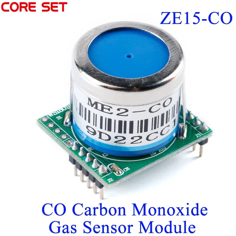 ZE15-CO CO Monossido Di Carbonio Sensore di Gas Modulo UART Del Segnale Analogico in Tensione di Uscita Digitale per Uso Civile A Casa di Allarme di Rilevamento ZE15CO