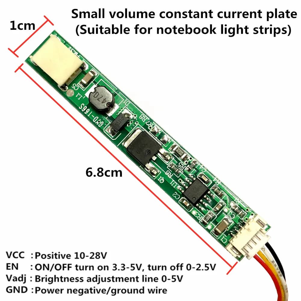 Piastra a corrente costante di piccolo volume adatta per strisce luminose per notebook modulo Boost Mini booster board