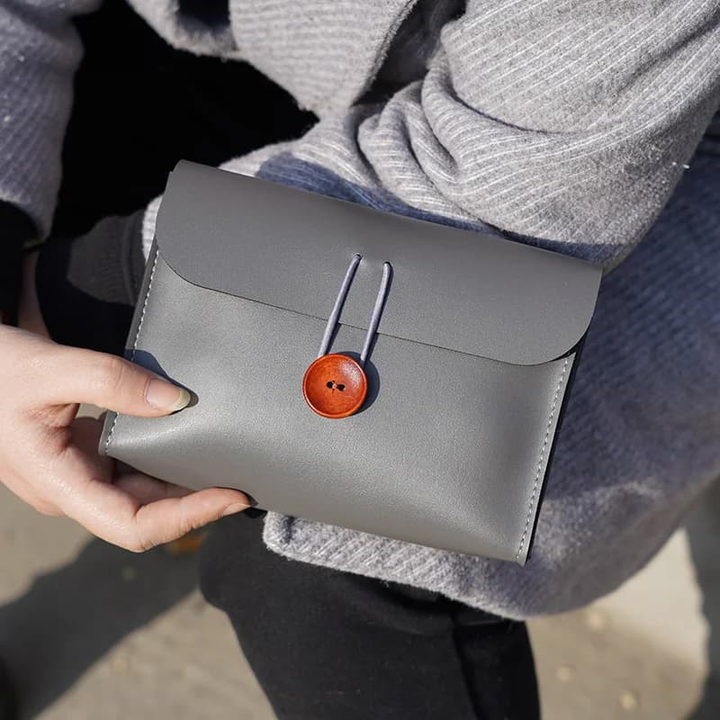 Custodia in pelle PU caricabatterie borse di stoccaggio custodia per accessori di superficie e Macbook linea dati del Mouse borsa di stoccaggio a strati di alimentazione