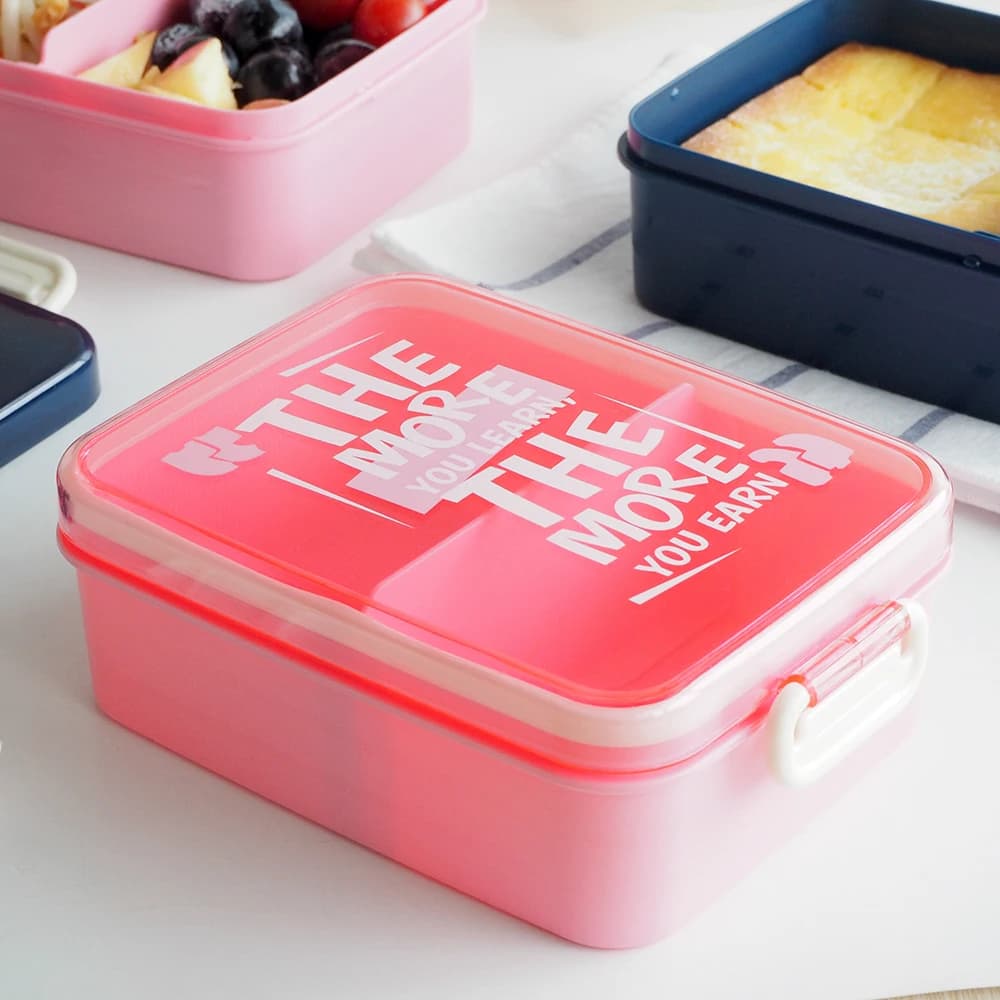 Scatola per il pranzo al microonde a strato singolo Scatole Bento separate sigillate Contenitore per la conservazione degli alimenti per adulti, studenti, bambini Pranzo senza BPA