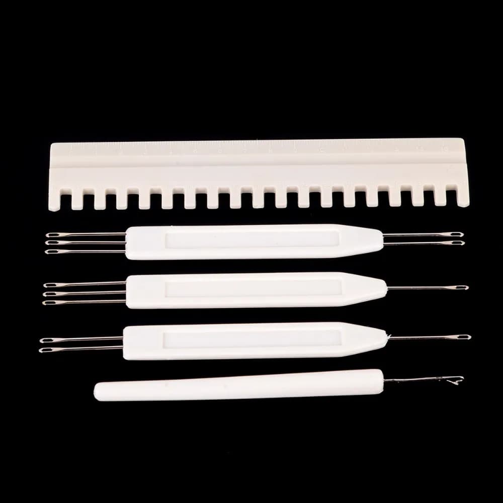 1Set Pratico Strumento di Trasferimento Strumento di Maglieria Per Brother/Singer/Argento KH588 KH710 KH820 KH830 Macchina Da Cucire
