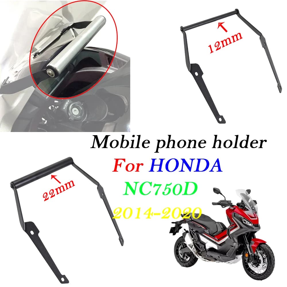 For HONDA NC750D NC 750D NC750 D 2014-2020 front phone support for motorcycle support for Smartphone GPS phone bracket for navigation plate