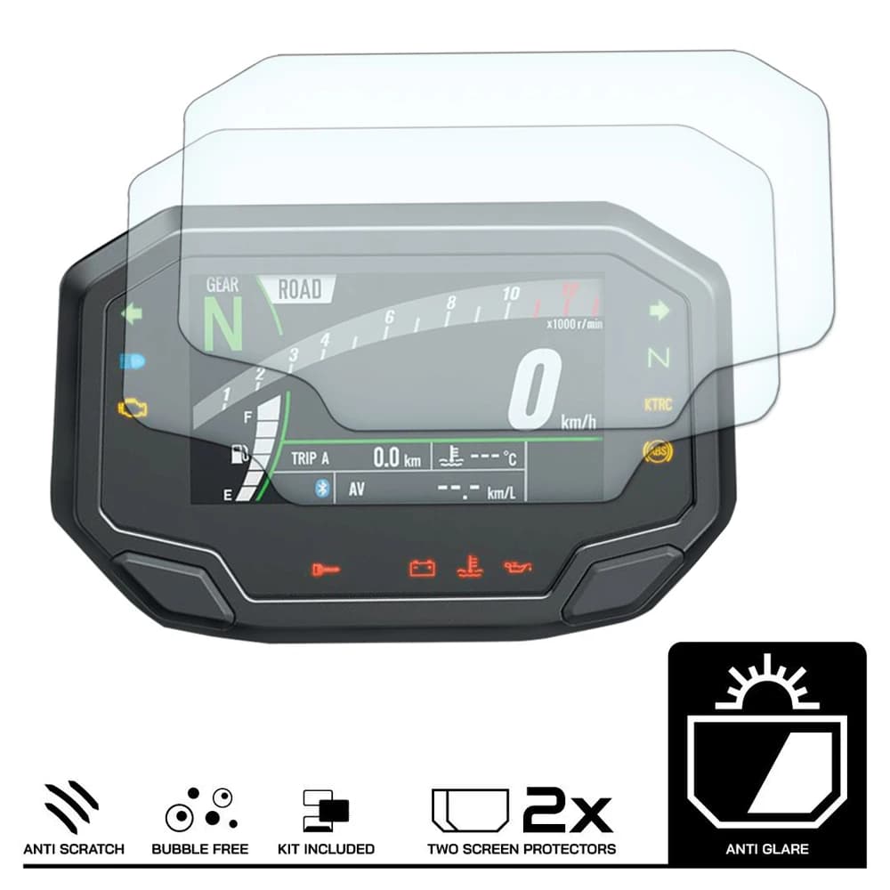 Moto Protezione Dello Schermo Strumento Tachimetro Cluster Pellicola di Protezione Antigraffio Per Kawasaki Ninja650 Z650 Z900 2020-