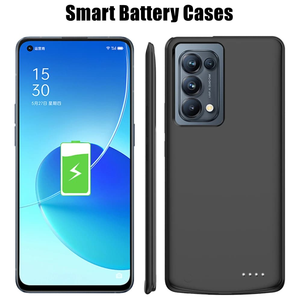 Custodia per Power Bank per OPPO trova custodie per batterie X3 Lite 6800mAh custodia per caricabatterie in Silicone Powerbank per trova custodia per alimentazione X3 lite