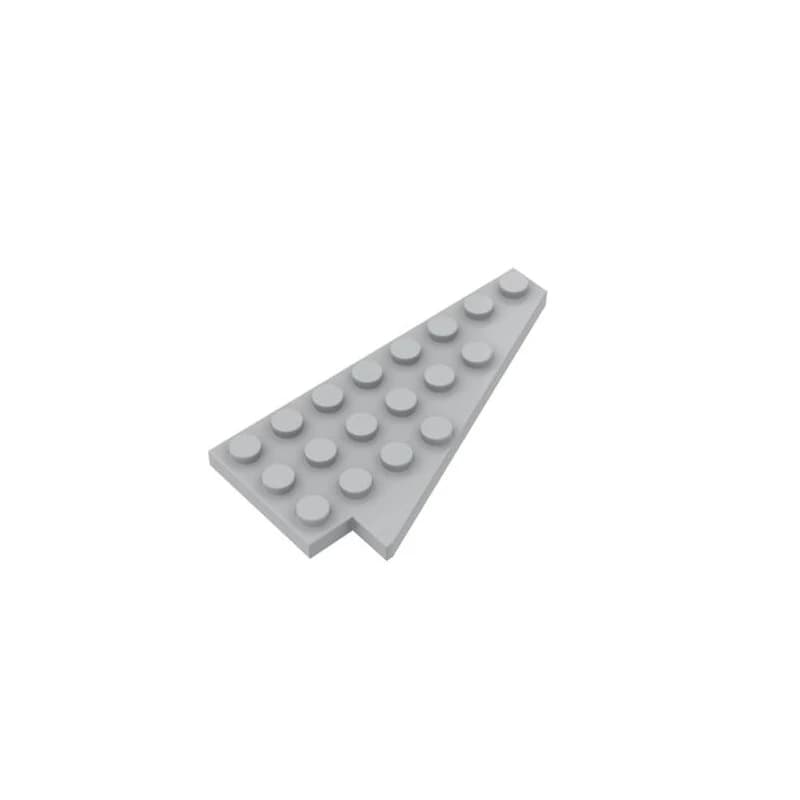 Guduola speciale mattone ala 4x8 destra MOC Building Block assemblaggio fai da te giocattoli parti 2 pz/lotto