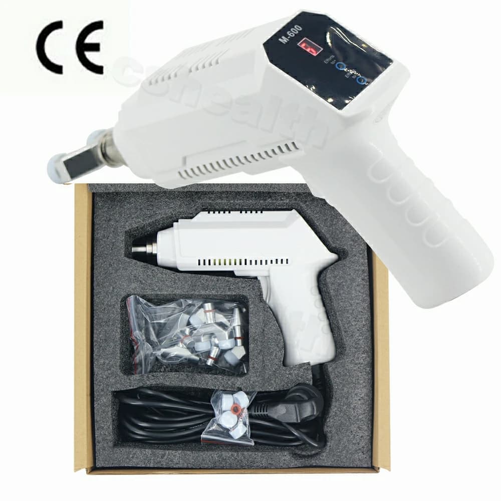 Electric Chiropractic Adjustment Tools 600N 6 Replaceable Heads Body Relaxation Spinal Massage Gun for Chiropractic Correction