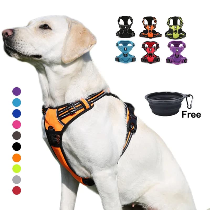 Truelove Cablaggio Del Cane Piccola Grande Durevole Riflettente Pet Cablaggio Del Cane Del Fascio Corsa E Jogging Ascensore Sicurezza Tirando Walking Harness per Sacchetto di Corsa Del Cane