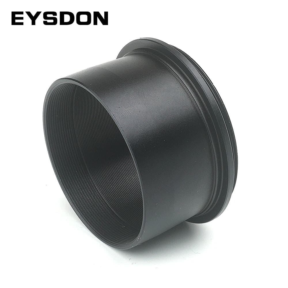 EYSDON Telescopio Adattatore SCT T da 2 pollici Trasformazione tubo da 2" a filettatura maschio SCT (2"-24TPI) per l'osservazione astronomica