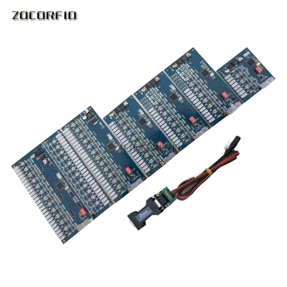 50CH Armadietto elettronico intelligente Blocco Scheda di controllo Armadietto intelligente Controller per armadio di stoccaggio 12V/24V RS485