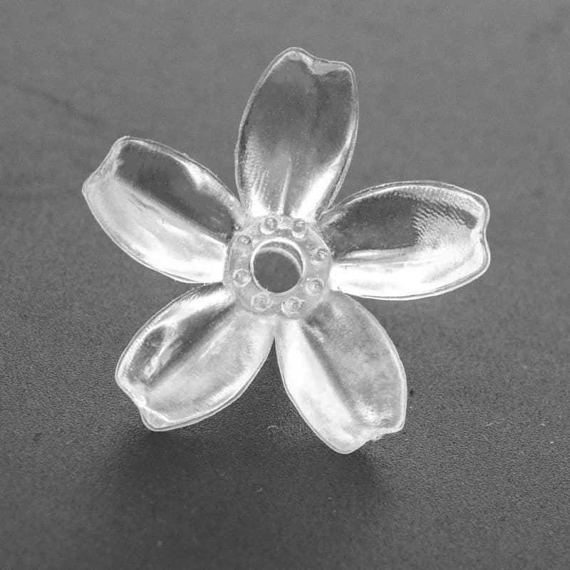 100pcs Cherry Flower DIY Soft Silicone Decorative Lights Garland Accessories Size 2.8x1.5cm Fairy String Lighs Home Garden Decor