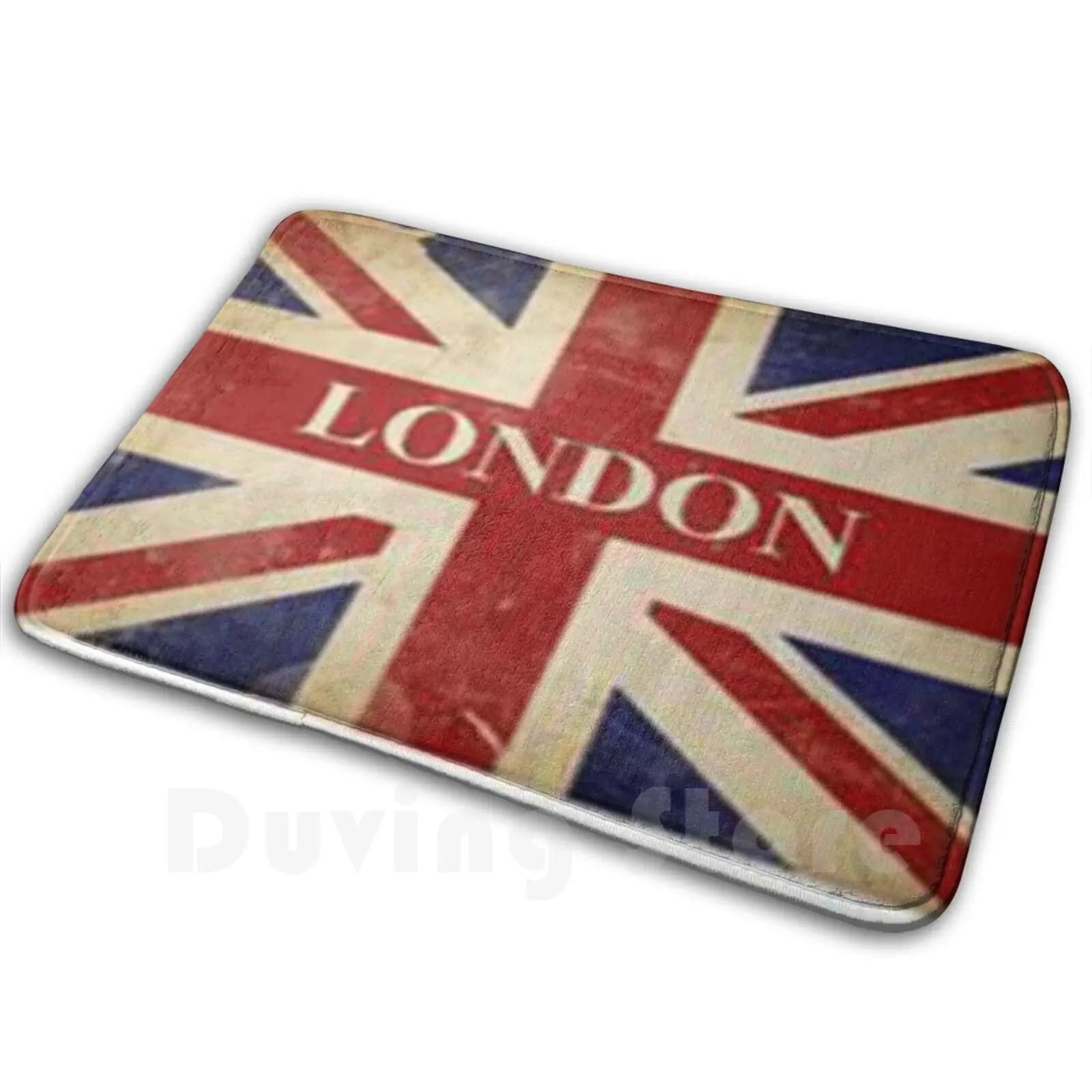 Tappeto morbido antiscivolo Union Jack 186 Cuscino per tappeti Bandiera britannica Bandiera britannica Regno Unito Regno Unito Gran Bretagna Union Jack