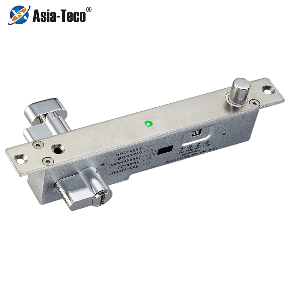 Serratura elettronica Serratura elettrica con bullone da infilare Serratura da infilare Ritardo temporale NO Fail sicura Robustazione bullone elettrico con cilindro