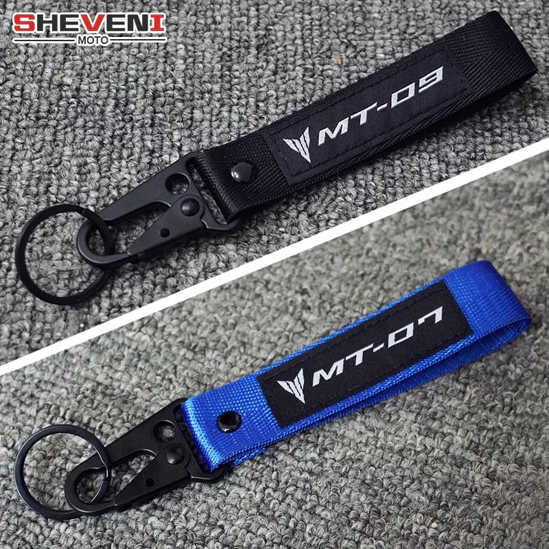 Moto 3D ricamo portachiavi portachiavi Accessori Per Yamaha MT07 MT09 MT-07 MT-09 FZ07 FZ09 2022 2021 2020 2019 2018 2017