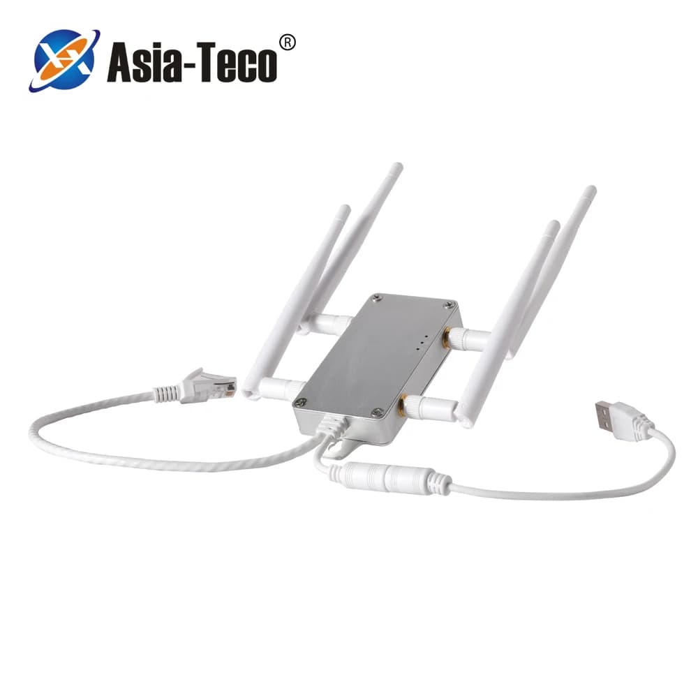 Bridge WiFi VONETS VBG1200 2.4G/5G Dual Band, Ripetitore/Router Wireless Ethernet per Trasmissione Video, DVR, PS3, Sorveglianza