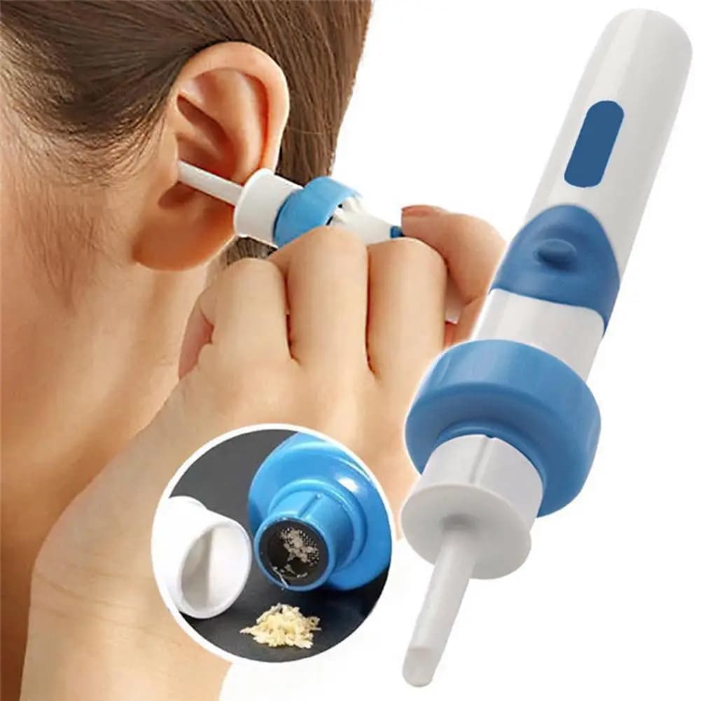 Soft Spiral Detergent Tool for Removing Cerume Ear Cleansing Tools for Ear Cleansing Kit for Ear Care Ear Cleaner with 16 interchangeable