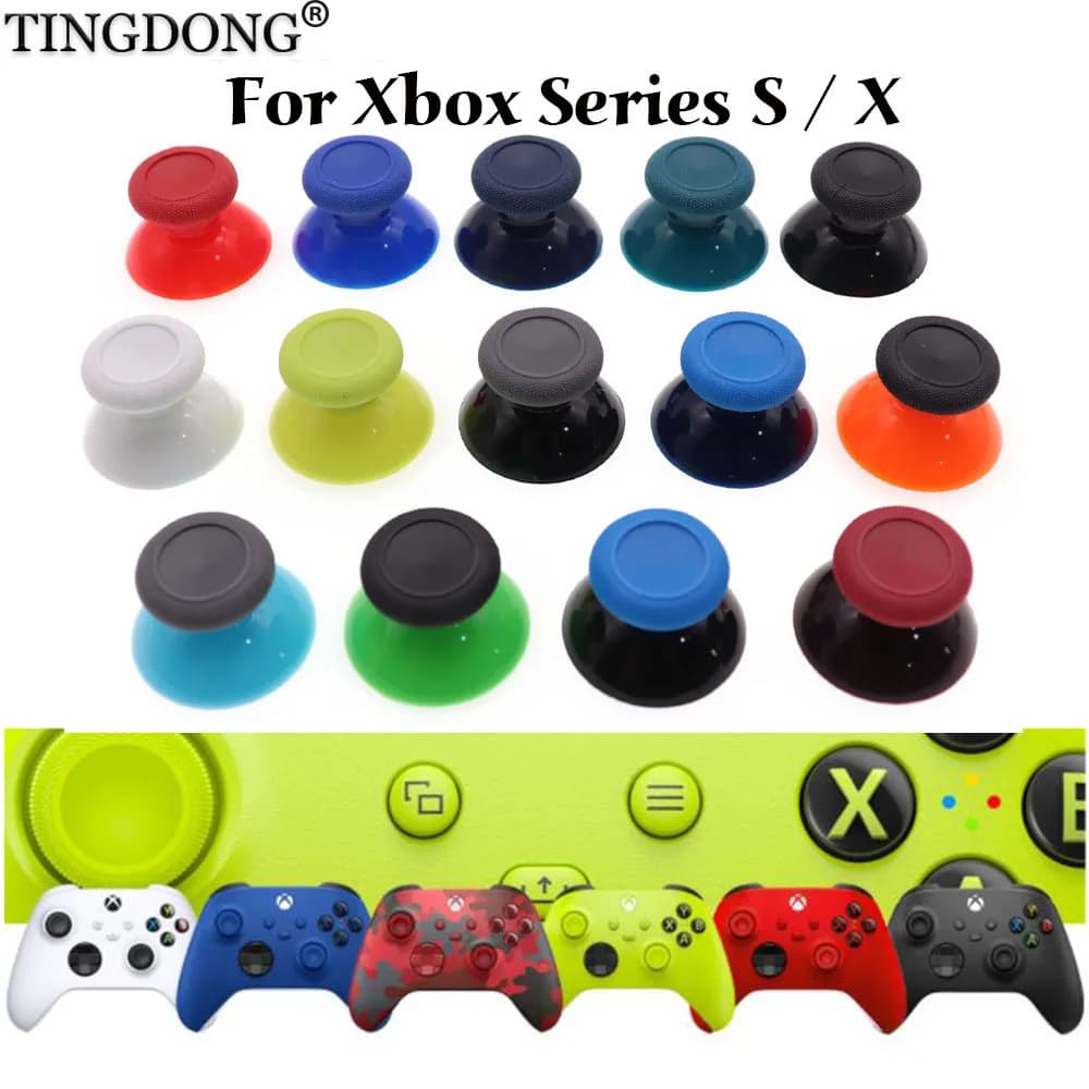 2pcs 3D Analog Joystick Grips per Microsoft XBox Series X S Controller sostituzione Thumb Sticks Cover Caps accessori