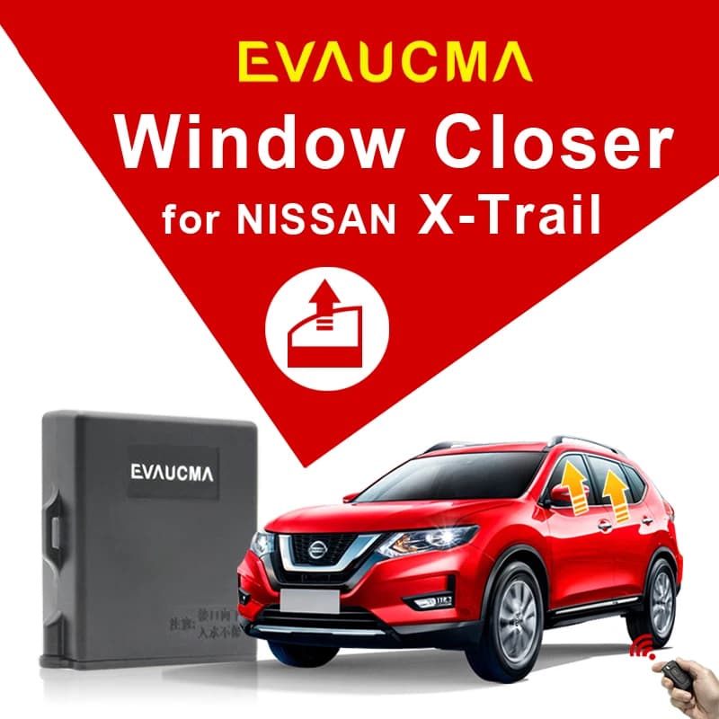 Per Nissan X-Trail Dispositivo di chiusura alzacristallo elettrico per auto Finestra di auto di alta qualità chiusa automaticamente per XTrai T31 T32
