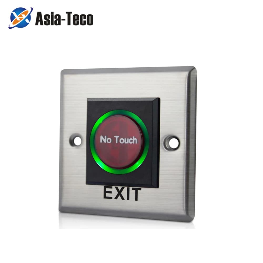 Interruttore con sensore a infrarossi Pulsante di uscita per rilascio porta senza contatto senza contatto con indicazione LED Accessori per sistemi di controllo accessi