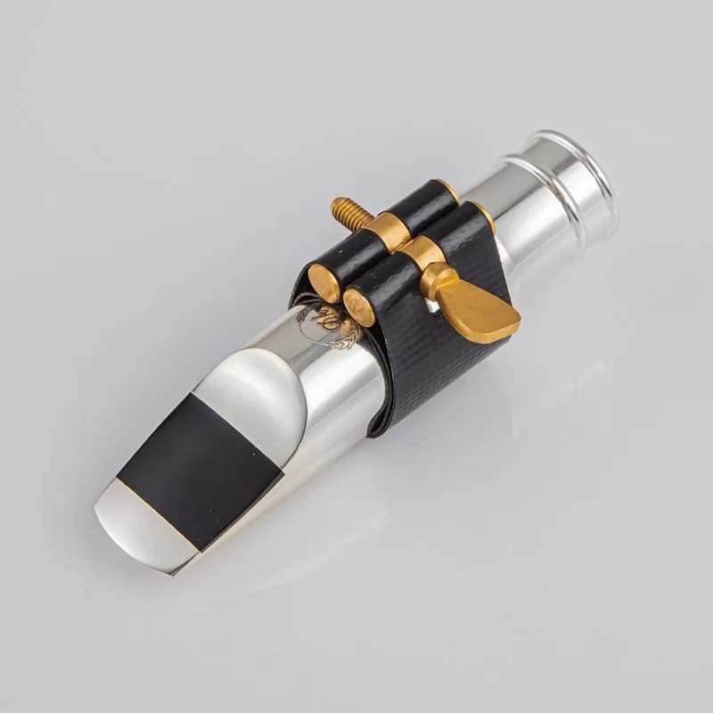 USA Professional Tenor Soprano Alto Saxophone Metal Mouthpiece Silver Plated Mouthpiece Sax Mouth Pieces Size 56789