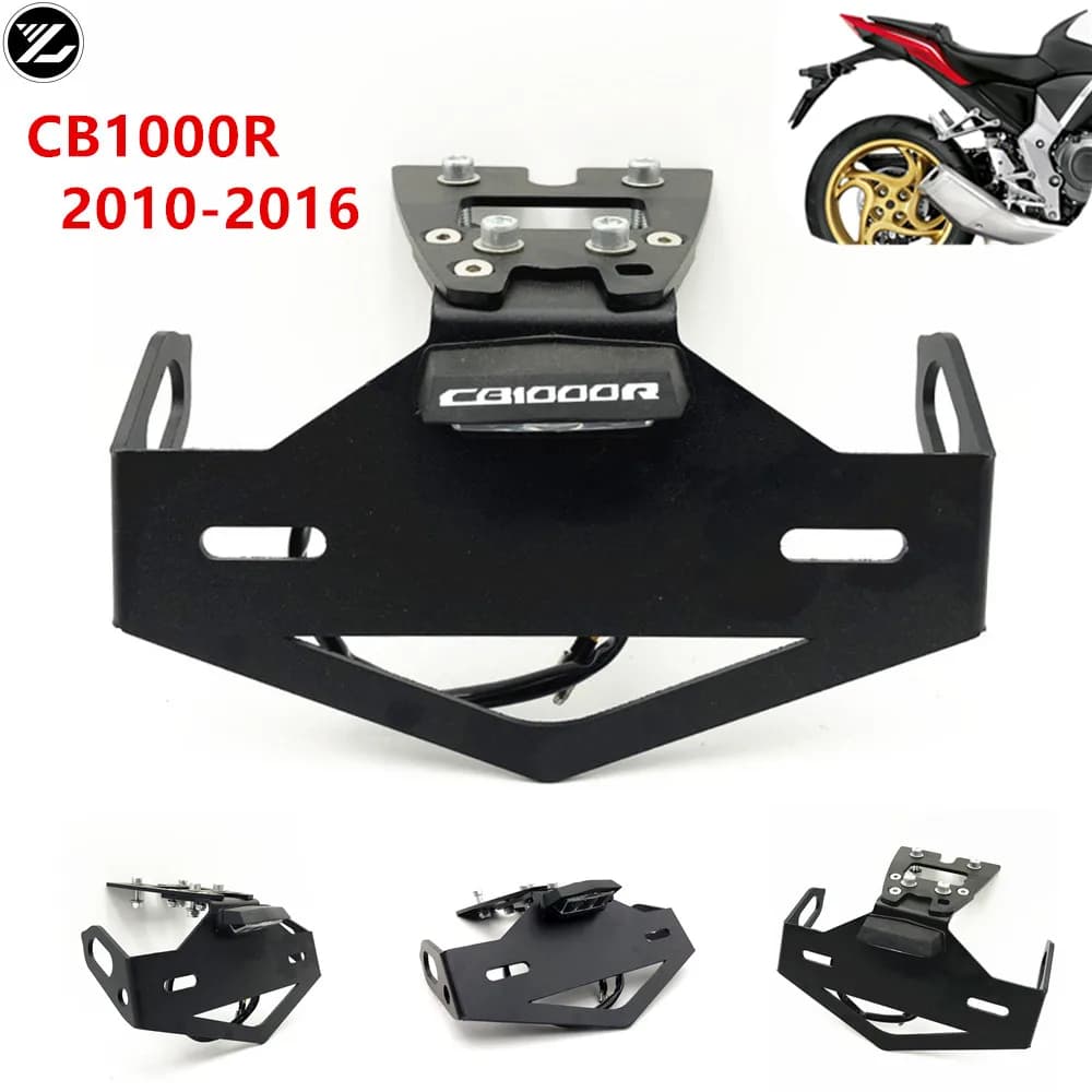Per Honda CB1000R CBR 1000 2010-2016 telaio di registrazione targa coda parafango eliminatore Kit supporto staffa