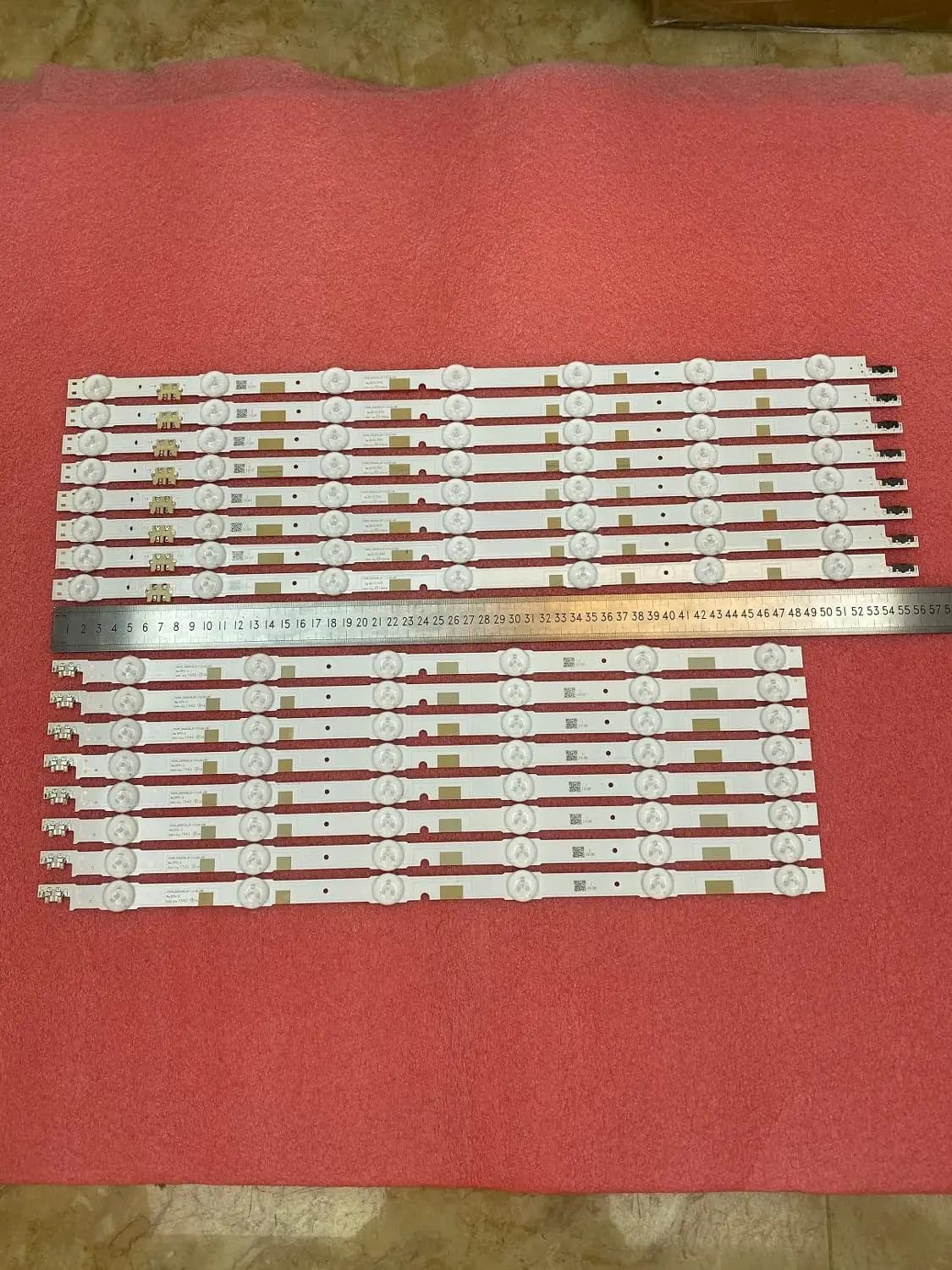 Striscia di retroilluminazione a LED per Samsung 50JU6800 UE50JU6800K UN50JS7000 UE50JU6850 UE50JU6875 UA50JS7200K UE50JU6870 UE50JU6872U