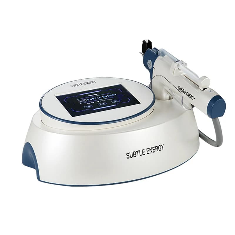 The fifth generation of needle-free hydro-optic instruments pistols with RF micromovement, vanadium-titanium microcrystal tool