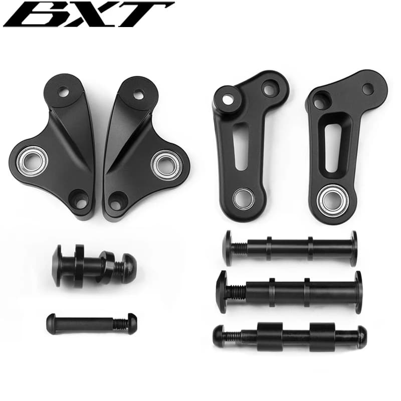 Set di viti per connettore ammortizzatore posteriore per telaio bici a sospensione completa in carbonio BXT adatto per parti di biciclette modello BXT-MTB-077,097,107
