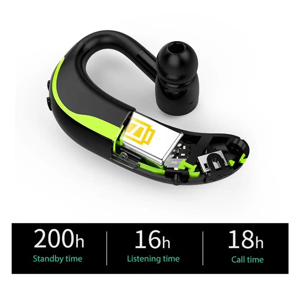 1Pc f600 cuffie Bluetooth Wireless vivavoce gancio per l'orecchio cuffie da gioco cuffie sportive da lavoro con microfono per