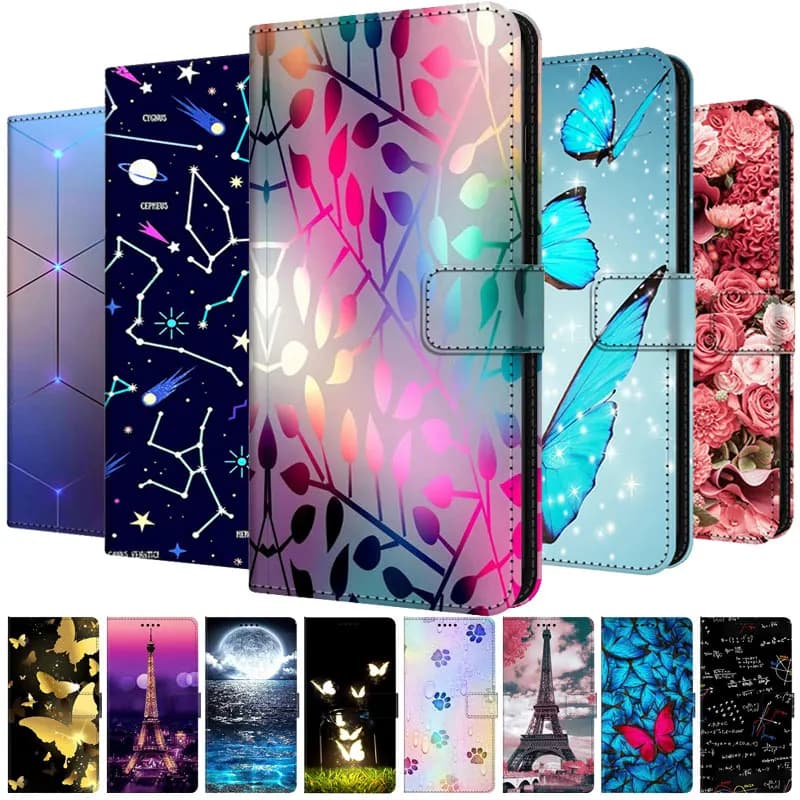 For OnePlus 12 / 12R Case Wallet Flip Leather Phone Cases for One Plus 12 12R 5G Stand BOOK Cover Bag 1+12 1+12R 1+ 12 Protect
