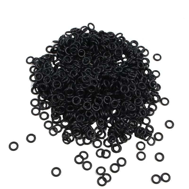 100pc Hunting Archery Performance Shock Collar Rubber O-Rings OD1/4 Inch Specifically for Broadhead Replacement Rubber Bands