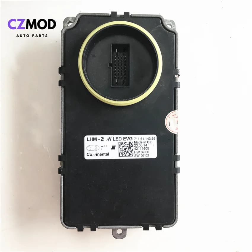 CZMOD Original muslimah 63117268672 modulo di controllo Driver LED EVG per BM-W 6 serie X5 X6 E71 F13 F12 7268672