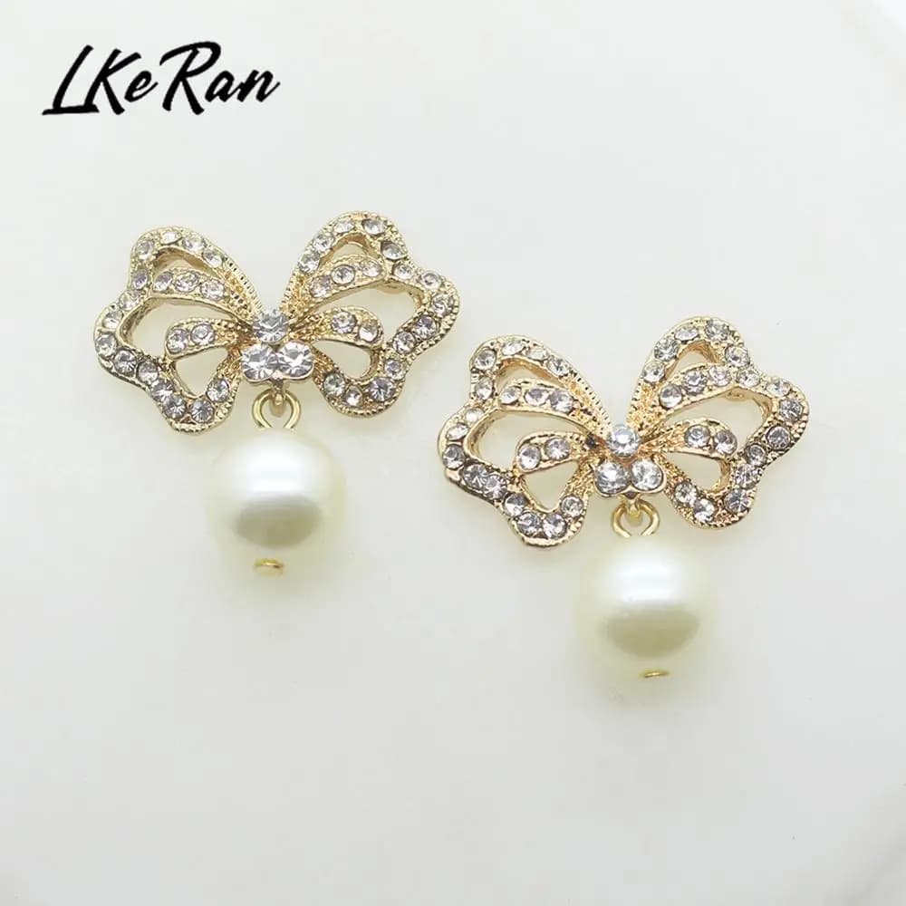 5 pz 25*45mm Farfalla Strass Bottone Matrimonio Bicchiere di Vino Decorazione Abbigliamento Spilla di Metallo FAI DA TE Artigianato di Cristallo Accessori