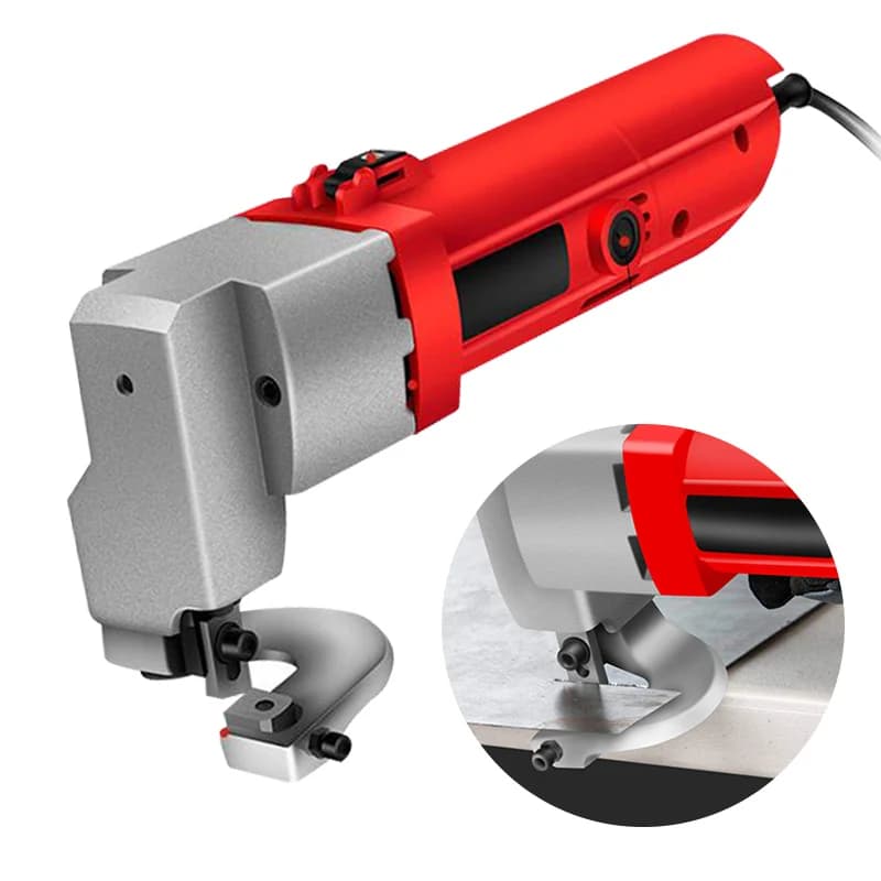 Forbici elettriche di Snip del taglio della lamiera sottile 580W per il taglio del bordo d'acciaio molle del metallo di taglio dei piatti 2.5mm del ferro