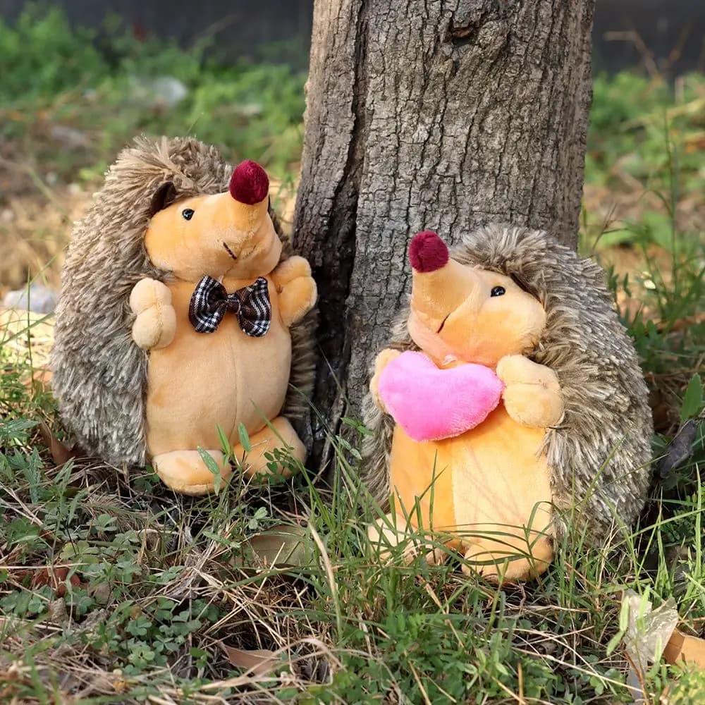 Regali di San Valentino Regali di compleanno Bambole di cotone morbido Peluche Riccio Coppia bambola Giocattoli di peluche