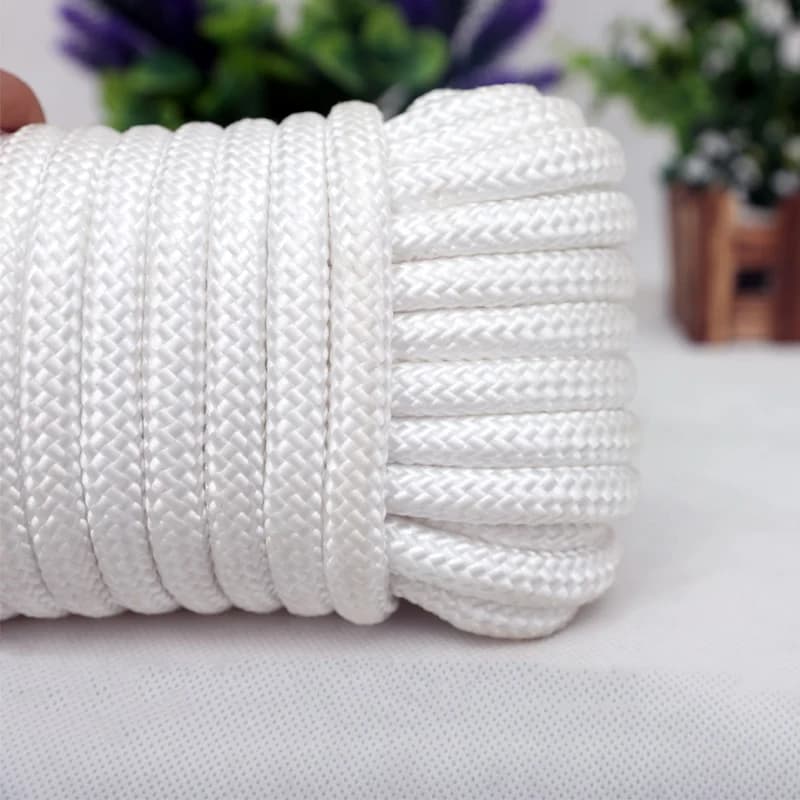 Lawaia Corda in nylon Strumenti da pesca Corda intrecciata spessa resistente all'usura Rete da pesca Corda a mano Attrezzatura da pesca all'aperto Accessori