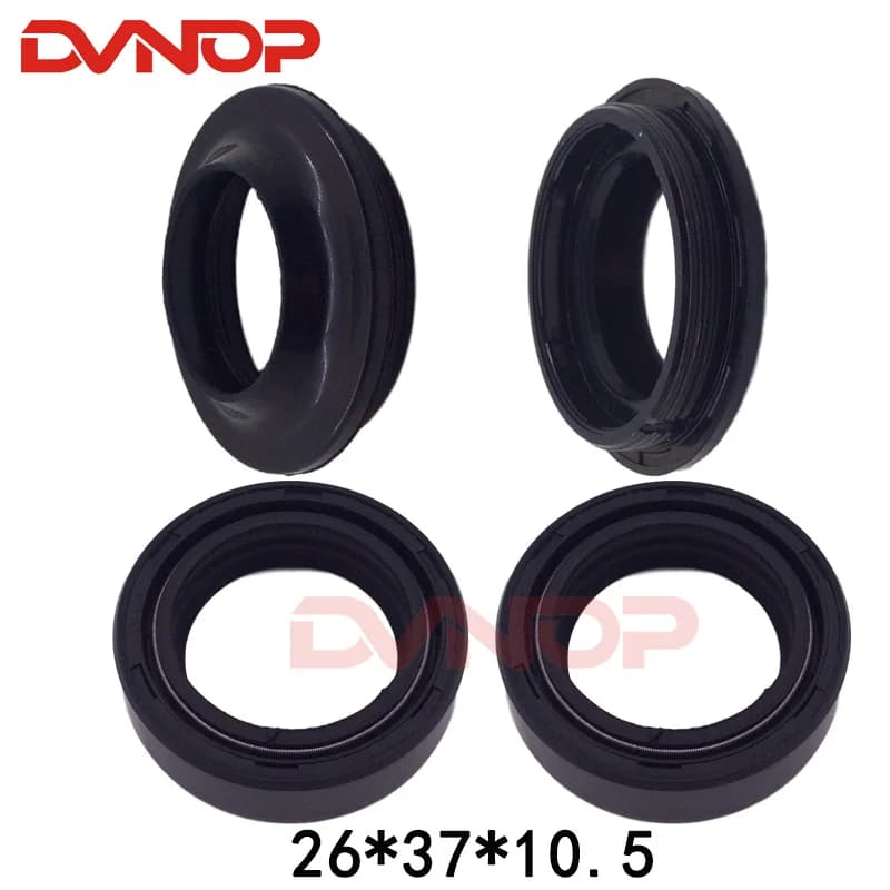 26*37*10.5 Parte del motociclo Forcella Anteriore Ammortizzatore di Olio e Polvere di Tenuta Per Yamaha MX80 PW80 TTR90 TTR90E YZ50 YZ60 MX80 PW80 TTR90 DY100