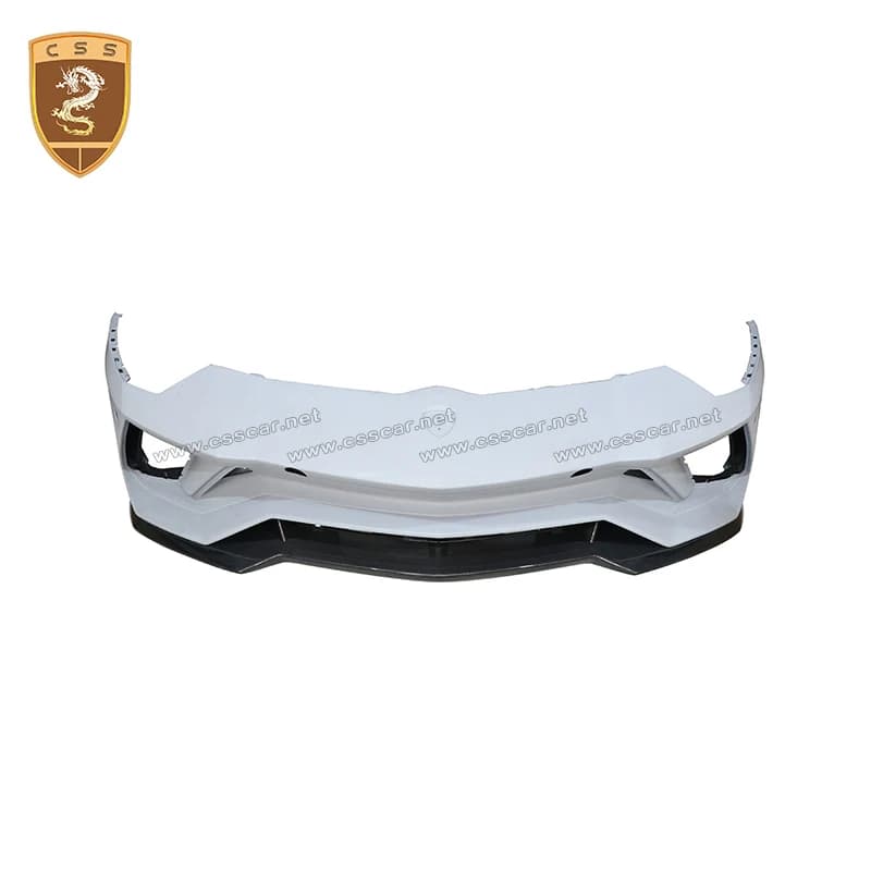 NEW OEM Design upgrade LP740 front bumper for Lamborghini LP700 Aventador S Car bumper carbon fiber diffuser original mesh grid