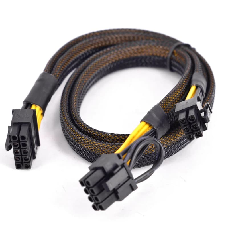 Cavo di alimentazione da 10 pin a PCI-e 6 + 2 pin 8 pin per scheda madre del server HP ProLiant DL380 G6 G7 Cavo della scheda grafica PCI express