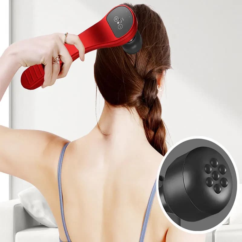 Multifunctional Mini Fascia Gun Mini Vibration Muscle Relaxer Sports Massage Soothing Device Fitness Device