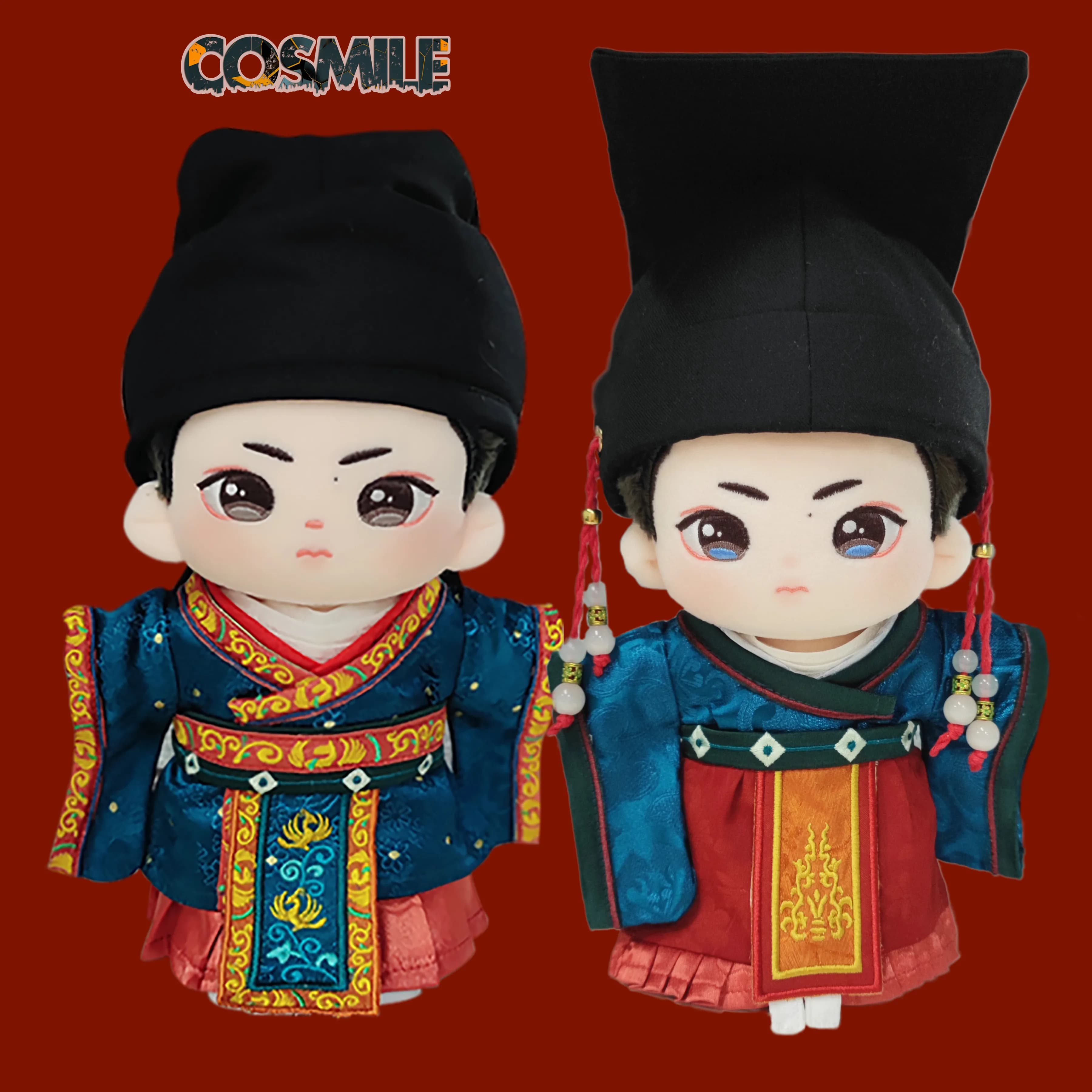 Fengqi Luoyang Baili Hongyi Wang Yibo WEB Wedding Dress Cospaly Costume Plushie 20cm Plush Doll Clothes Doll Accessories GG