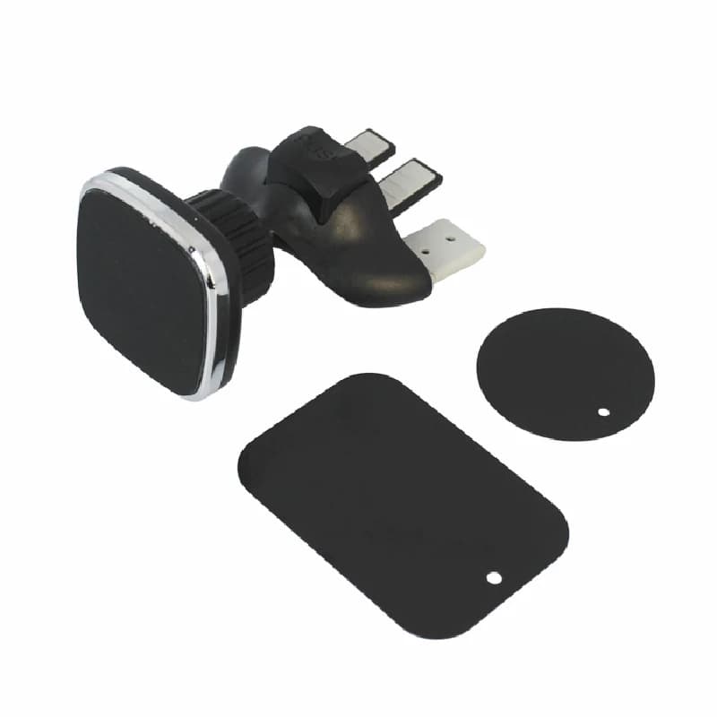 Supporto magnetico per supporto per telefono con slot per CD per auto, rotazione a 360°, supporto per presa d'aria, supporto per telefono con slot per CD per auto