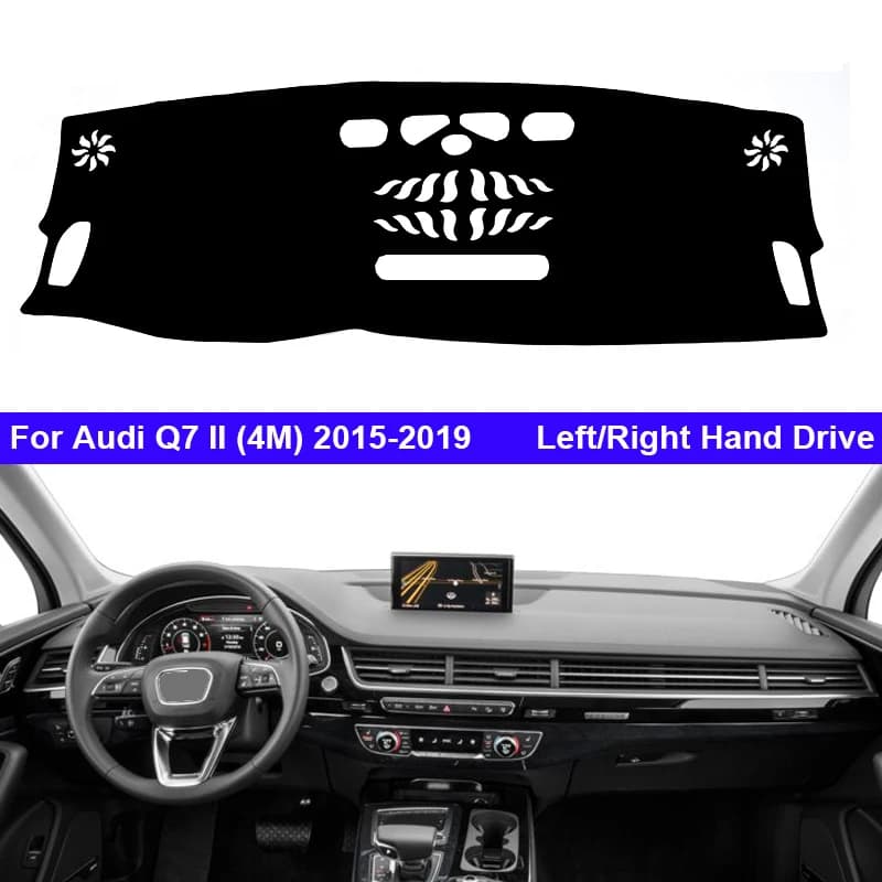 Auto Dash Zerbino Car Cover for Audi Q7 II (4M) 2015 - 2019 Auto Dash Zerbino Carpet Dash Zerbino Sunguard Dash Zerbino Carpet 2018 2016