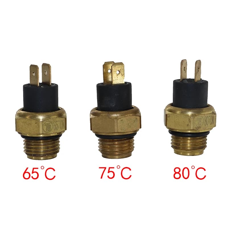 Sensore di temperatura M16 dell'interruttore del termostato della temperatura dell'acqua del ventilatore del liquido di raffreddamento del radiatore elettrico del motociclo per 200 250 400 450