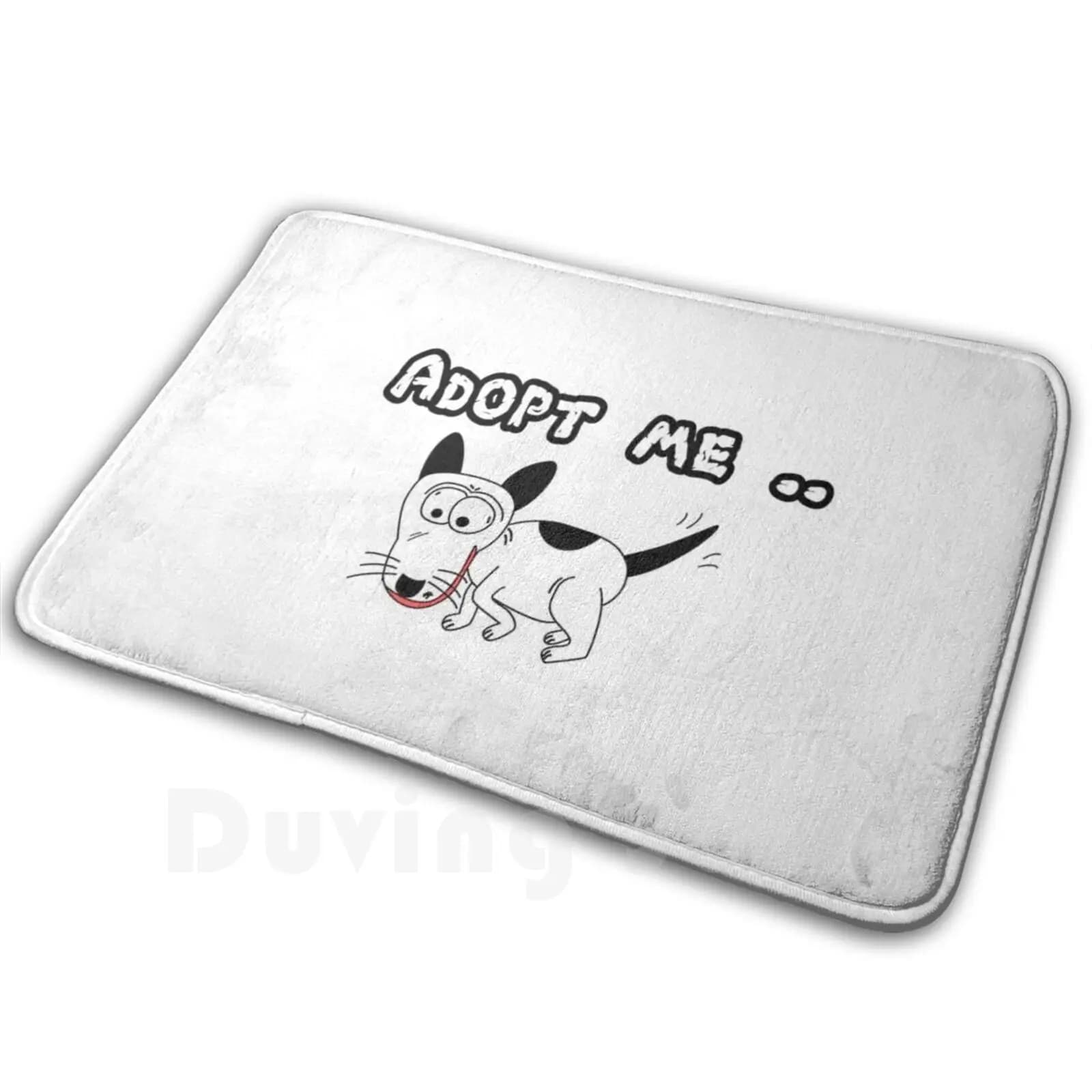 Adottami.. Tappeto Tappetino Tappeto Cuscino Morbido Adopt Me Dog Lover Dog Pet