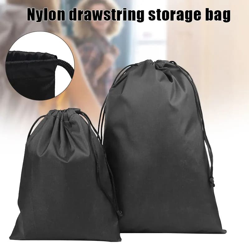 Custodia portaoggetti impermeabile in nylon con coulisse Borsa multifunzionale Scarpe durevoli Intimo Borse sportive da viaggio Borse per viaggi