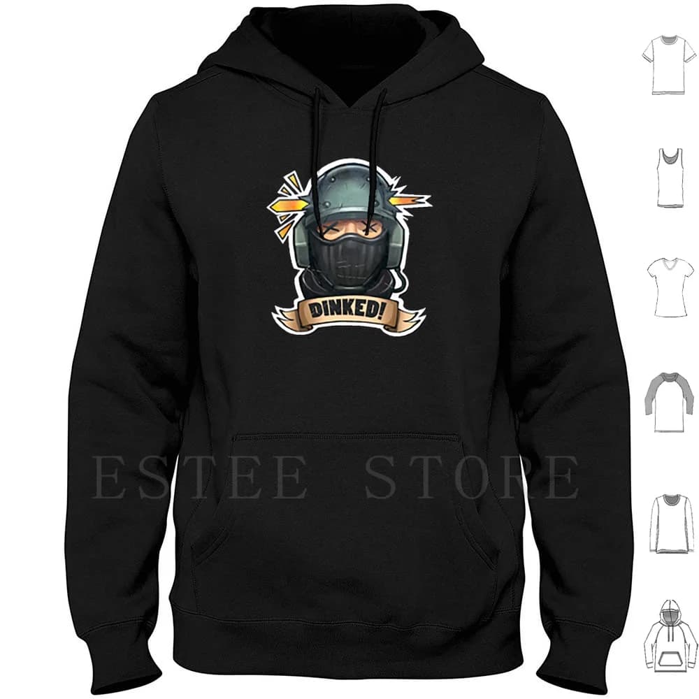 Felpe con cappuccio Counter Strike Csgo Cs Golang Counter Strike Steam Logo Cs Go Gioco Fps Campo di battaglia Natale Dinked
