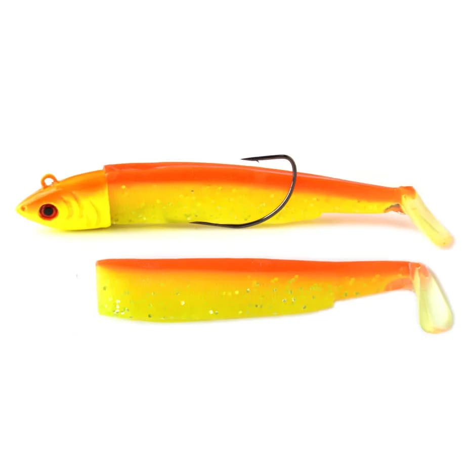 15g 30g Jig Head Esca da pesca morbida Swimbaits Corpo morbido in silicone 95mm Jigging Lure Affondamento Esca artificiale per la pesca al luccio spigola