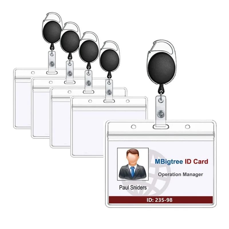 Portachiavi porta carte Accessori per infermiere Set di badge Cordino Porta carte d'identità Cinghie per collo Porta biglietti da visita per infermiera Portachiavi