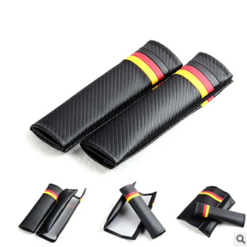 VW Polo Bmw Audi Golf GTI 2 pcs universal seatbelt for car safety belt